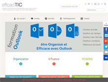 Tablet Screenshot of efficacitic.fr
